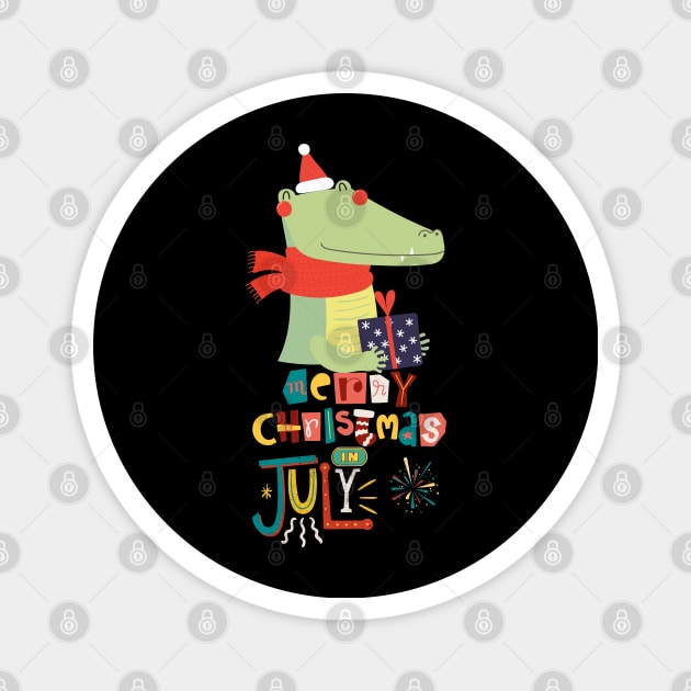 Christmas In July Magnet by Myartstor 